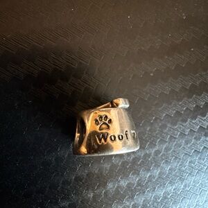 Pandora Silver Dog Bowl Charm